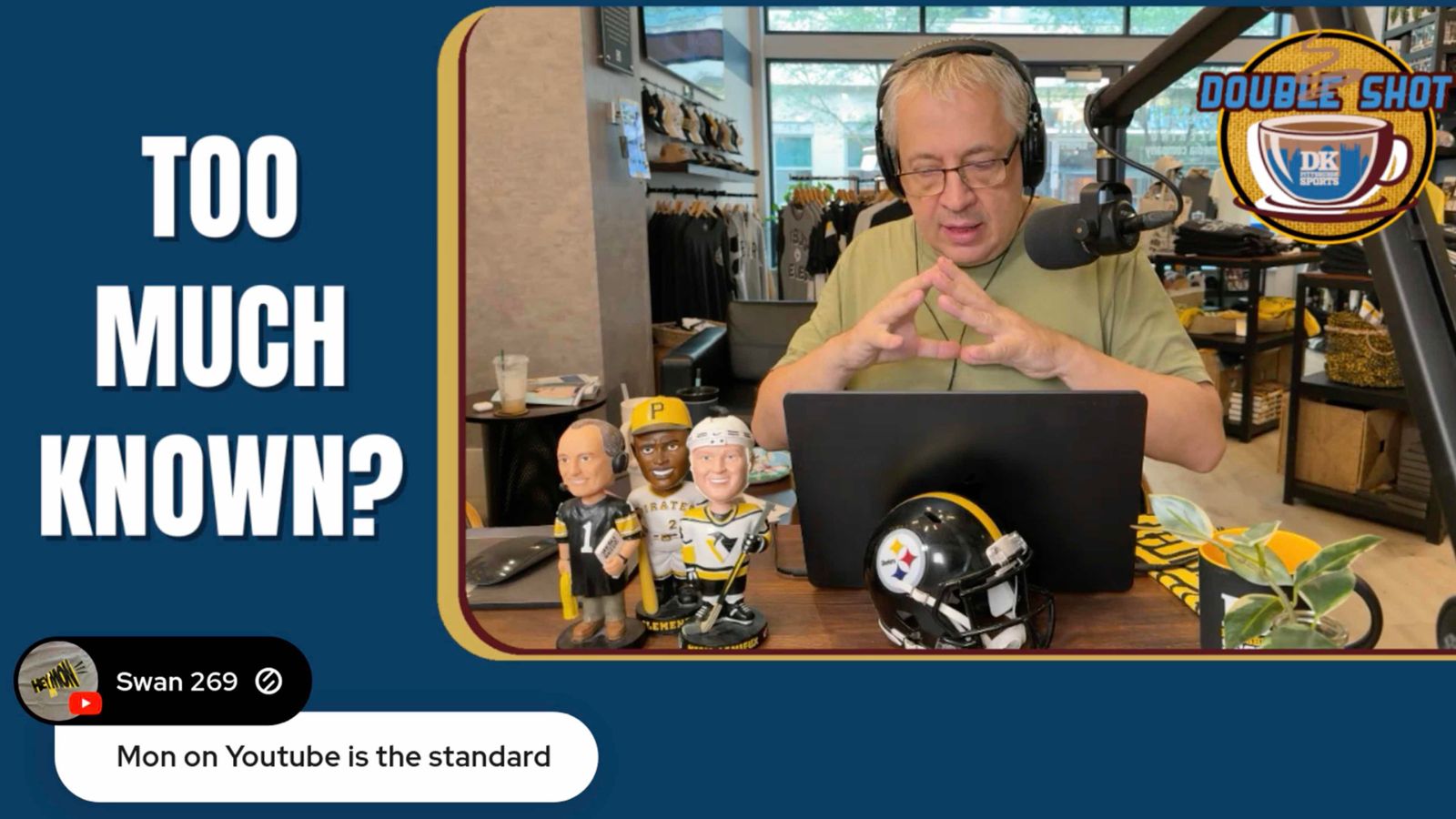 DK’s Double Shot of Steelers: Too much known? taken in Downtown (Videos)