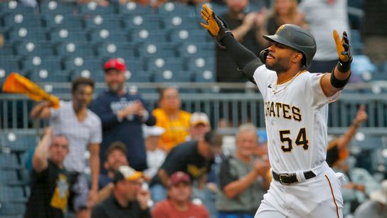 North Shore Tavern Mound Visit: Is a platoon the best choice in the outfield? taken at PNC Park (Weekly Features)